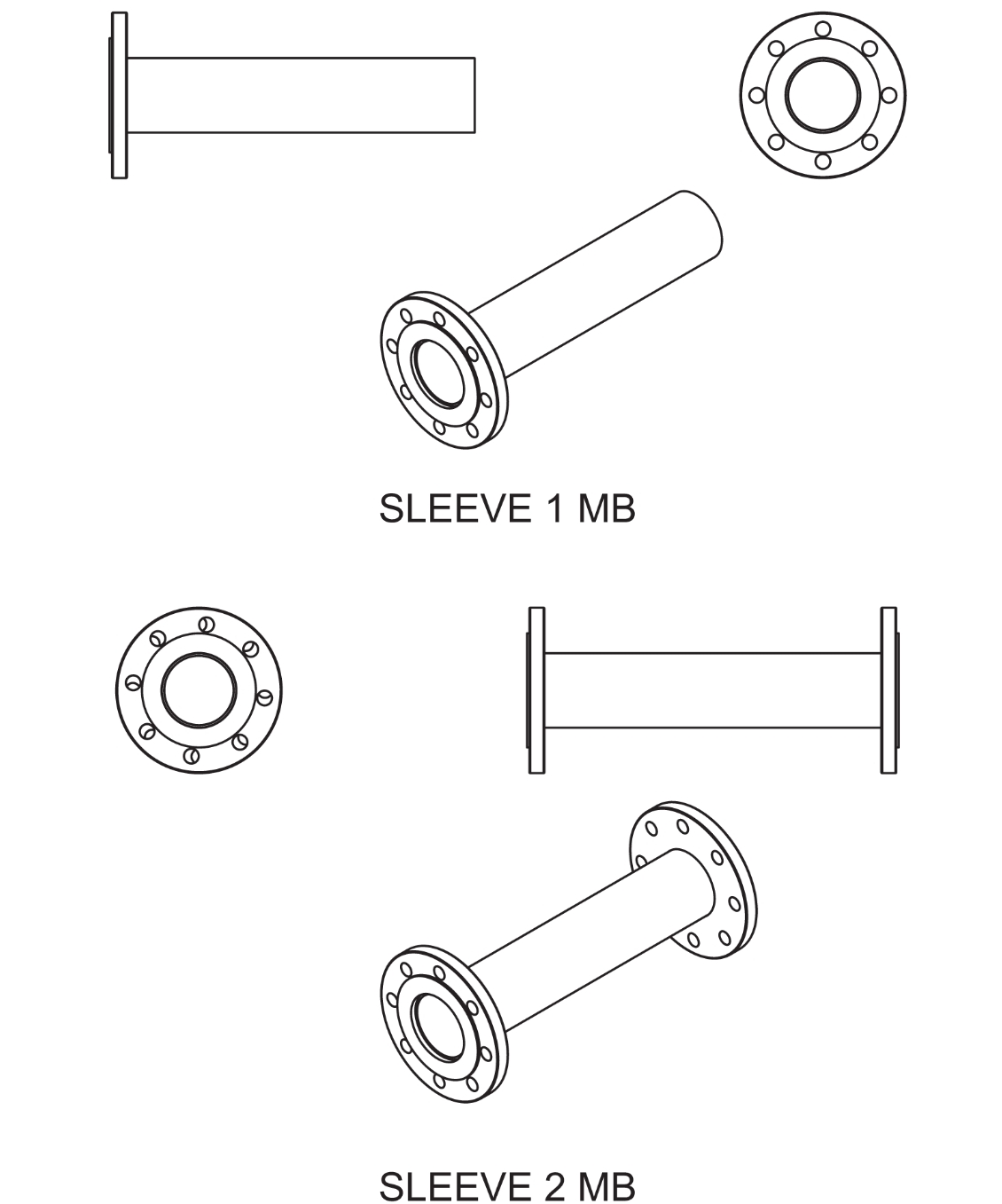 SLEEVE INOX CÁC LOẠI.